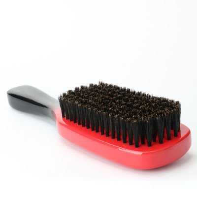 Mini Portable 360 Boar Bristle Wave Brush With 100% Beech Wood Handle