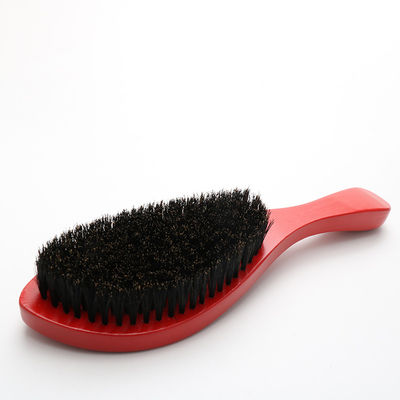 Soft Red Boar Bristle Beard Shaping 360 Wave Brush Care For Personal Care