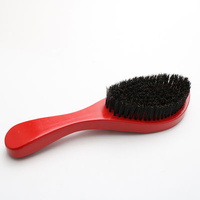 Soft Red Boar Bristle Beard Shaping 360 Wave Brush Care For Personal Care