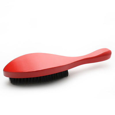 Soft Red Boar Bristle Beard Shaping 360 Wave Brush Care For Personal Care