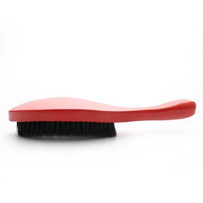 Soft Red Boar Bristle Beard Shaping 360 Wave Brush Care For Personal Care
