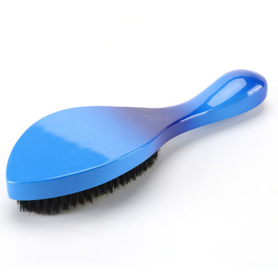 Abeis 360 Curved Wave Brush Gradients Color Long Handle Hair Brush Engrave Logo