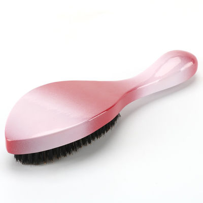 Abeis 360 Curved Wave Brush Gradients Color Long Handle Hair Brush Engrave Logo