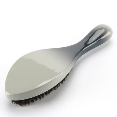 Abeis 360 Curved Wave Brush Gradients Color Long Handle Hair Brush Engrave Logo