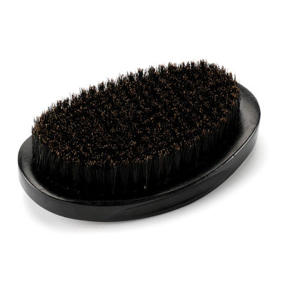 Customizable Palm Wave Brush Wood 360 Wave Brush Diamond Hard Boar Bristle