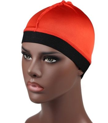 Custom Headwrap Silk Satin Wave Cap Silky Bandana Men Headwear Durags Silk