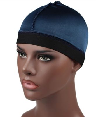 Custom Headwrap Silk Satin Wave Cap Silky Bandana Men Headwear Durags Silk