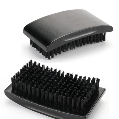 Customize 360 Wave Brush Square Wood Handle With Private Brand LOGO Hair Brush