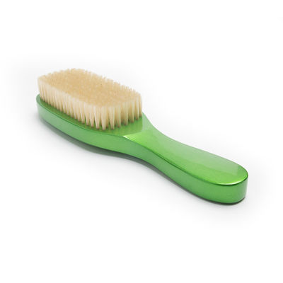 Abeis 360 Flat Wave Brush PU Glossy Soft Boar Bristle Beech Wood Long Handle