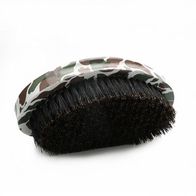Customized Camouflage 360 Wave Brush Soft Curve Palm Extension Growth Hair Brosse