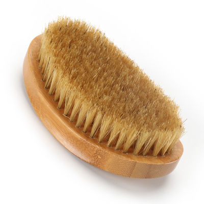 Customise Bamboo Wave Brush For Curved Mixed Medium White Board Bristle Brush