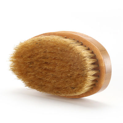 Customise Bamboo Wave Brush For Curved Mixed Medium White Board Bristle Brush