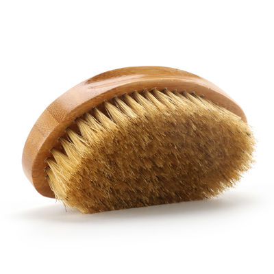 Customise Bamboo Wave Brush For Curved Mixed Medium White Board Bristle Brush