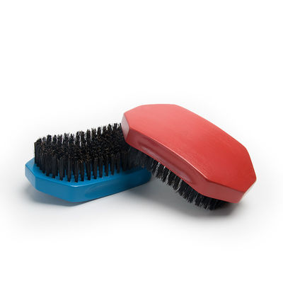 Customizable Palm Wave Brush Wood 360 Wave Brush Diamond Hard Boar Bristle