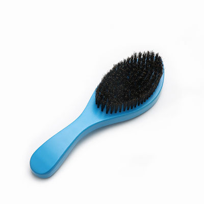 Customized Logo Wood Boar Bristle Brush Abeis Professional Brush for 360 Curved Waves