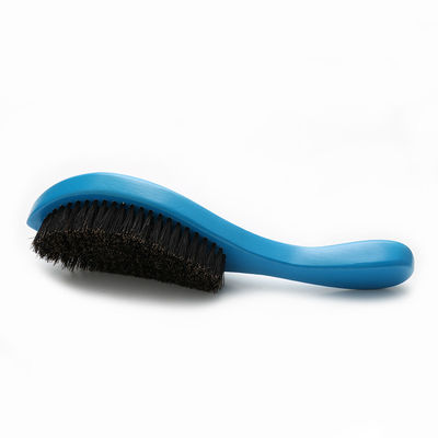 Customized Logo Wood Boar Bristle Brush Abeis Professional Brush for 360 Curved Waves