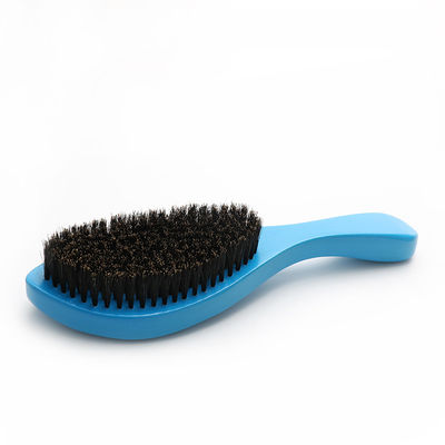 Customized Logo Wood Boar Bristle Brush Abeis Professional Brush for 360 Curved Waves