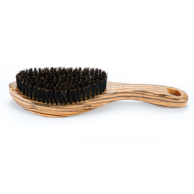 Long Handle Laser Hard Waves Brush For Men Private Label Custom Logo