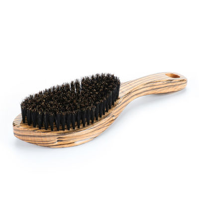 Long Handle Laser Hard Waves Brush For Men Private Label Custom Logo