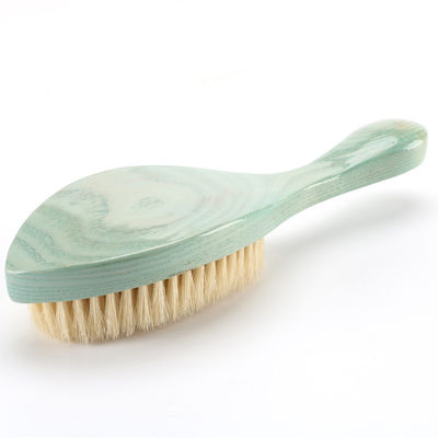Customization Logo Curved 360 Wave Comb Boars Hair Beard Brush Lightweight