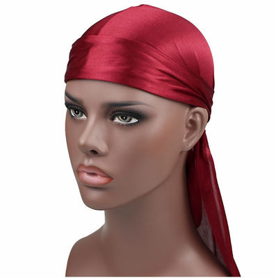 360 Waves Silk Durag Headcover Custom Logo Velvet Wave Cap