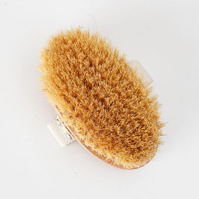 Abeis Long Sisal Dry Brushing Hand Massage Brush For Exfoliation
