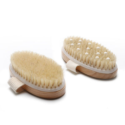 Customization Dry Bath Brush Natural Holmwood Hand Body Care Brush
