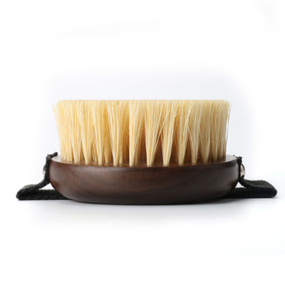 Walnut Bath Dry Brush Organic Vegan Sisal For Boay Round Shower Brush