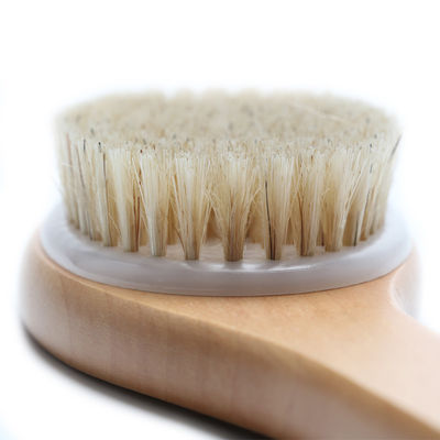 Exfoliating Dry Body Bath Shower Brush Chicken Legs Shape Natural Wooden Nylon