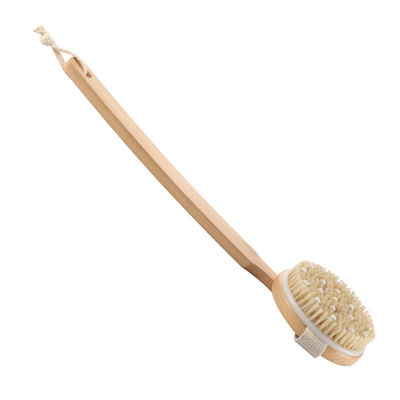 Detachable Body Bath Brush Vegan Dry Body Brush With Massage Beads Holmwood Handle