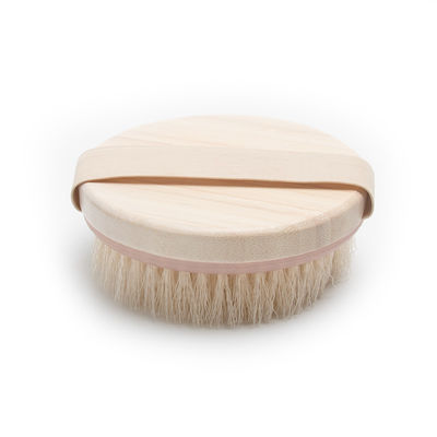 Cruelty Free Fiber Bristle Brush Massage Brush For Body Cellulite Exfoliating