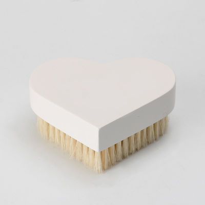 Customizable Bath Shower Brush Heart Shaped Dry Skin Exfoliating Massaging