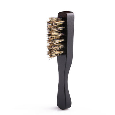 Beach Wood 360 Wave Beard Brush And Comb Kit Anti Static Customized Grooming Needs