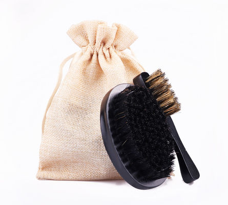 Beach Wood 360 Wave Beard Brush And Comb Kit Anti Static Customized Grooming Needs
