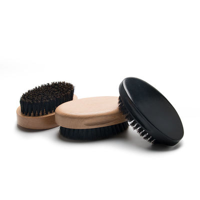 Private Label Men'S Beard Comb And Brush Set 100% Boar Bristle Beard Brush Gift Set