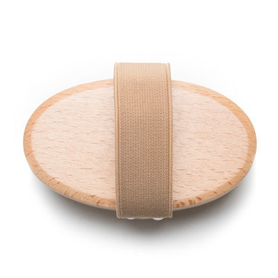Natural Bristle Dry Exfoliating Brush Body Bath Shower 11*6.2*3.5cm