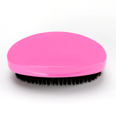 Custom Boar Bristle 360 Wave Brush for Beard and Hair