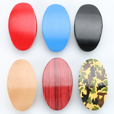 Custom Logo 360 Wave Brush 12.7cm Beech Wood Boar Bristle