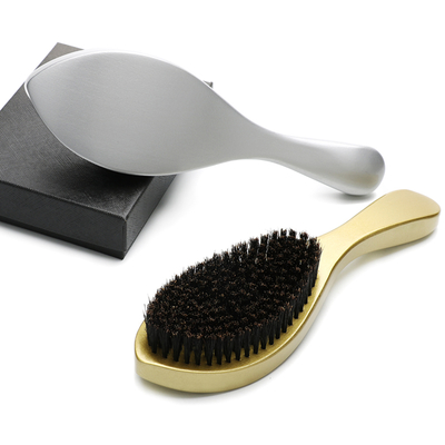 Custom Logo 360 Wave Brush Wood Handle 200g Boar Bristle