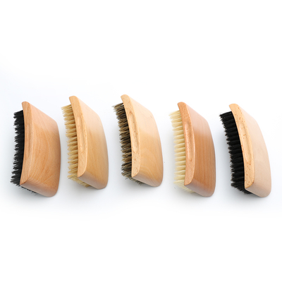100% Boar Bristle Square Wave Brush with Beech Wood Handle 100g