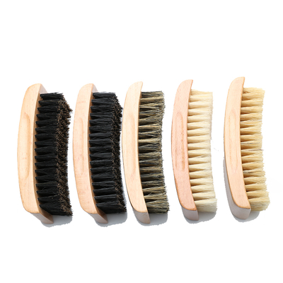 100% Boar Bristle Square Wave Brush with Beech Wood Handle 100g