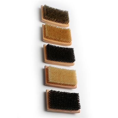 100% Boar Bristle Square Wave Brush with Beech Wood Handle 100g