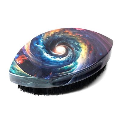 OEM Water Sticker Soft Medium 360 Wave Brush Mens Boar Bristle Hair Brush