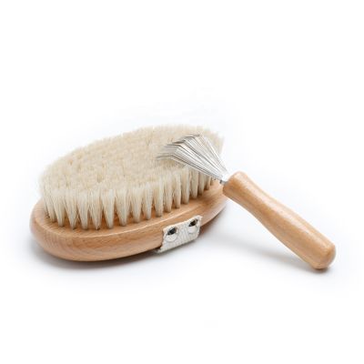 Natural Bristle Wooden Dry Body Bath Shower Brush For  Exfoliating Scrubber