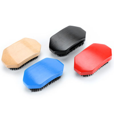 Customizable Palm Wave Brush Wood 360 Wave Brush Diamond Hard Boar Bristle