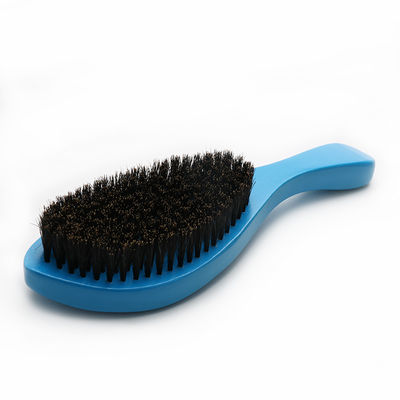 Customized Logo Wood Boar Bristle Brush Abeis Professional Brush for 360 Curved Waves