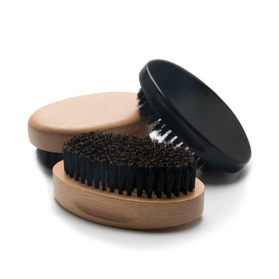 Private Label Men'S Beard Comb And Brush Set 100% Boar Bristle Beard Brush Gift Set