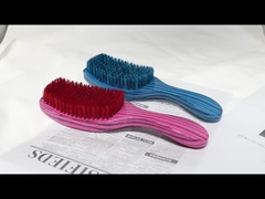 Customized Logo Abeis Long Handle 100% Boar Bristle Curved Men's Wave Brush 360 with Vent